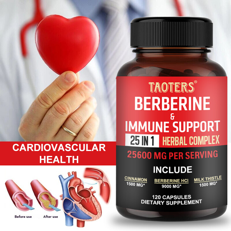 Berberine Supplement 25,600mg per Serving – High Absorption Heart Health Support