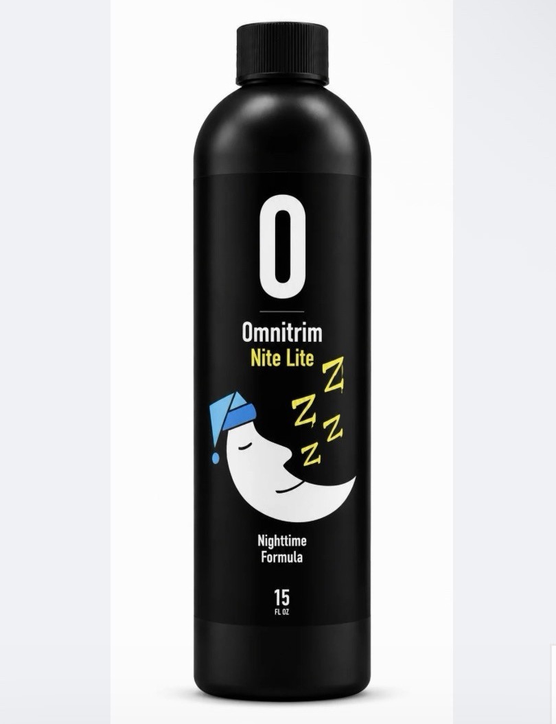 Omnitrim Nite Lite Nighttime Sleep Support Dietary Supplement Liquid 15 fl oz