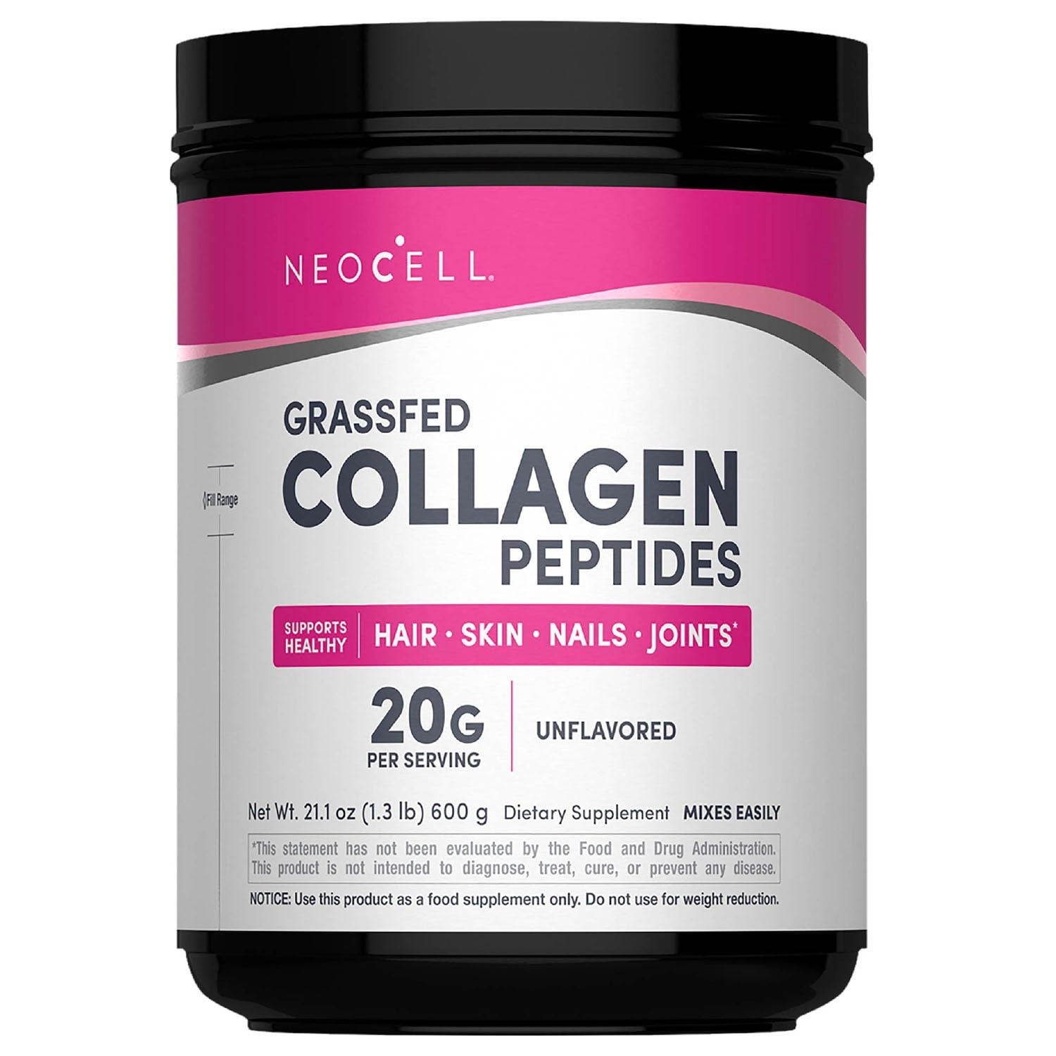 NeoCell Super Collagen Peptides, 21.2 oz. (BIG JAR)