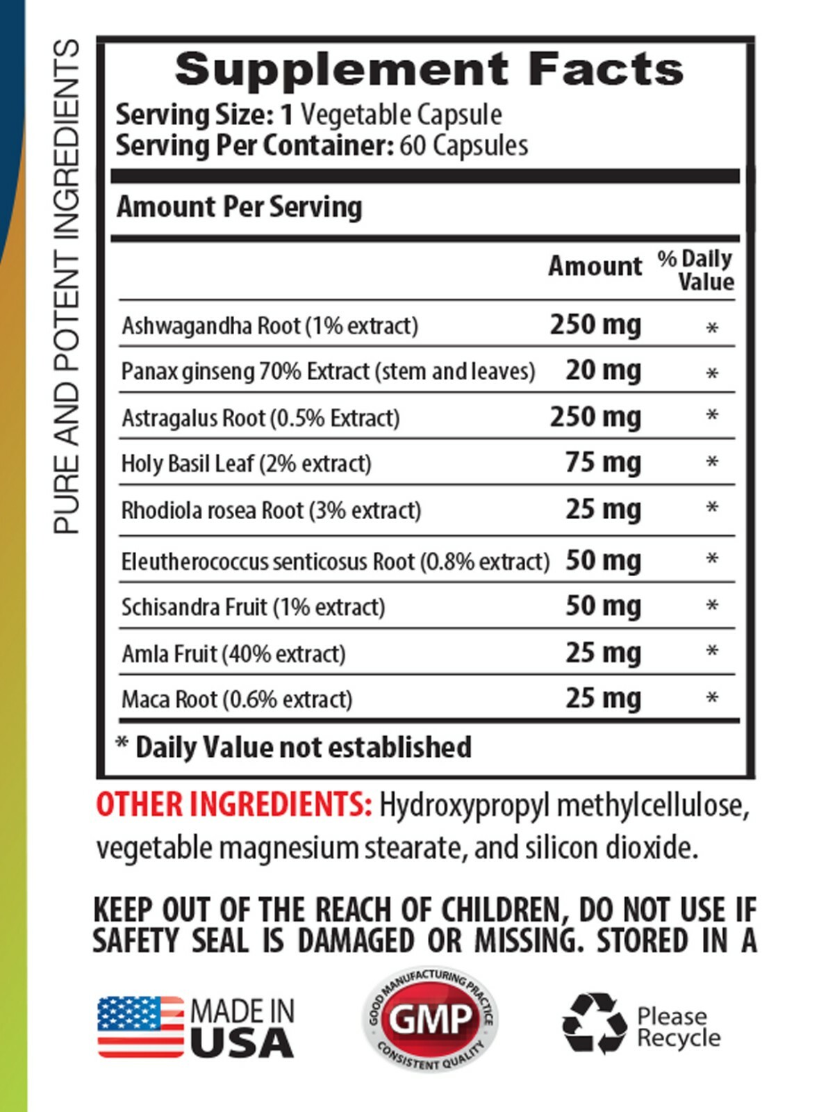 brain booster – ASTRAGALUS COMPLEX – amla capsules organic 2B