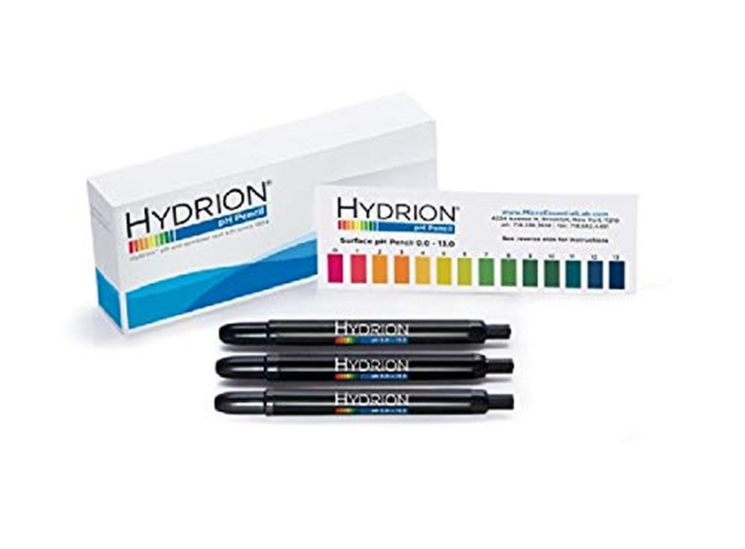 Micro Essential Lab P-12M Hydrion Insta-Chek Surface Ph Pencils, 0 – 13 Ph (Pack