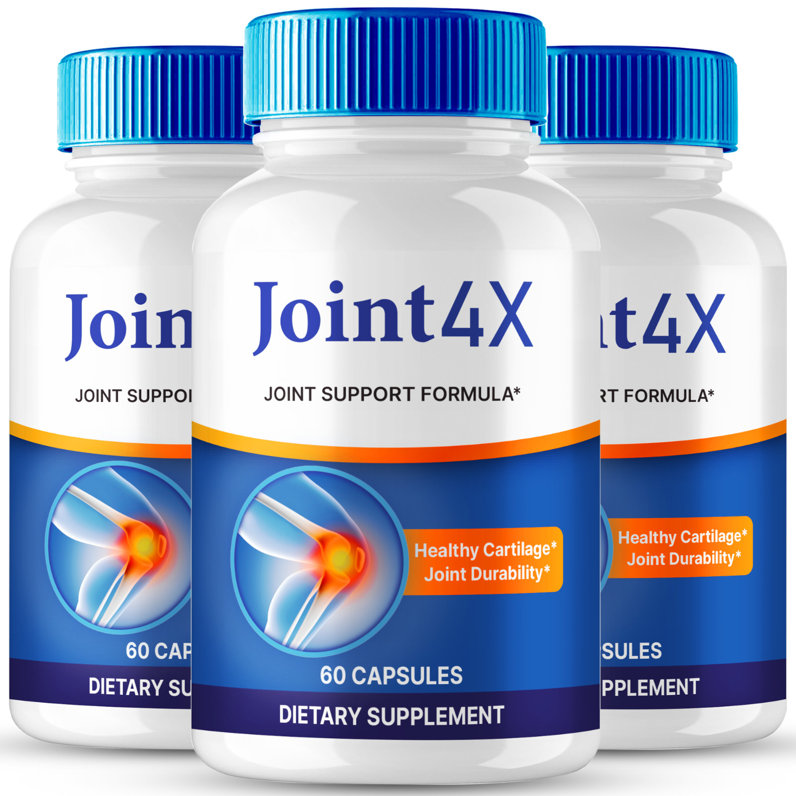 (3 Pack) Joint4X Joint Support Pills, Joint-4X Relieve Joint Stiffness and Pain