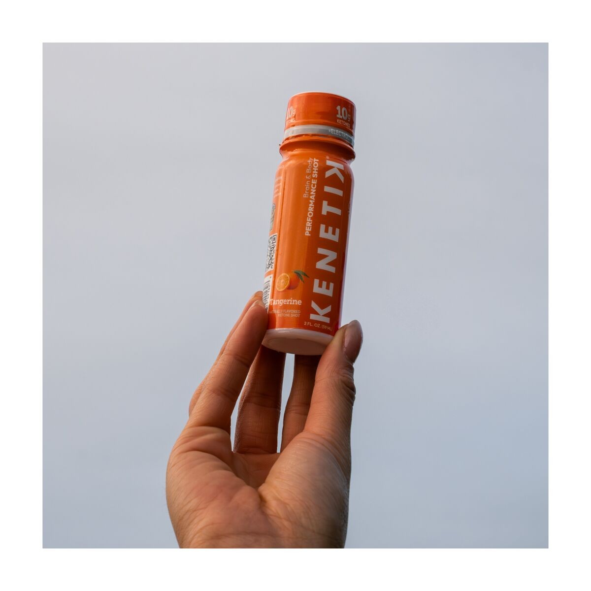 Kenetik 2 oz Performance Shot – 6-Pack Tangerine, 6 pack