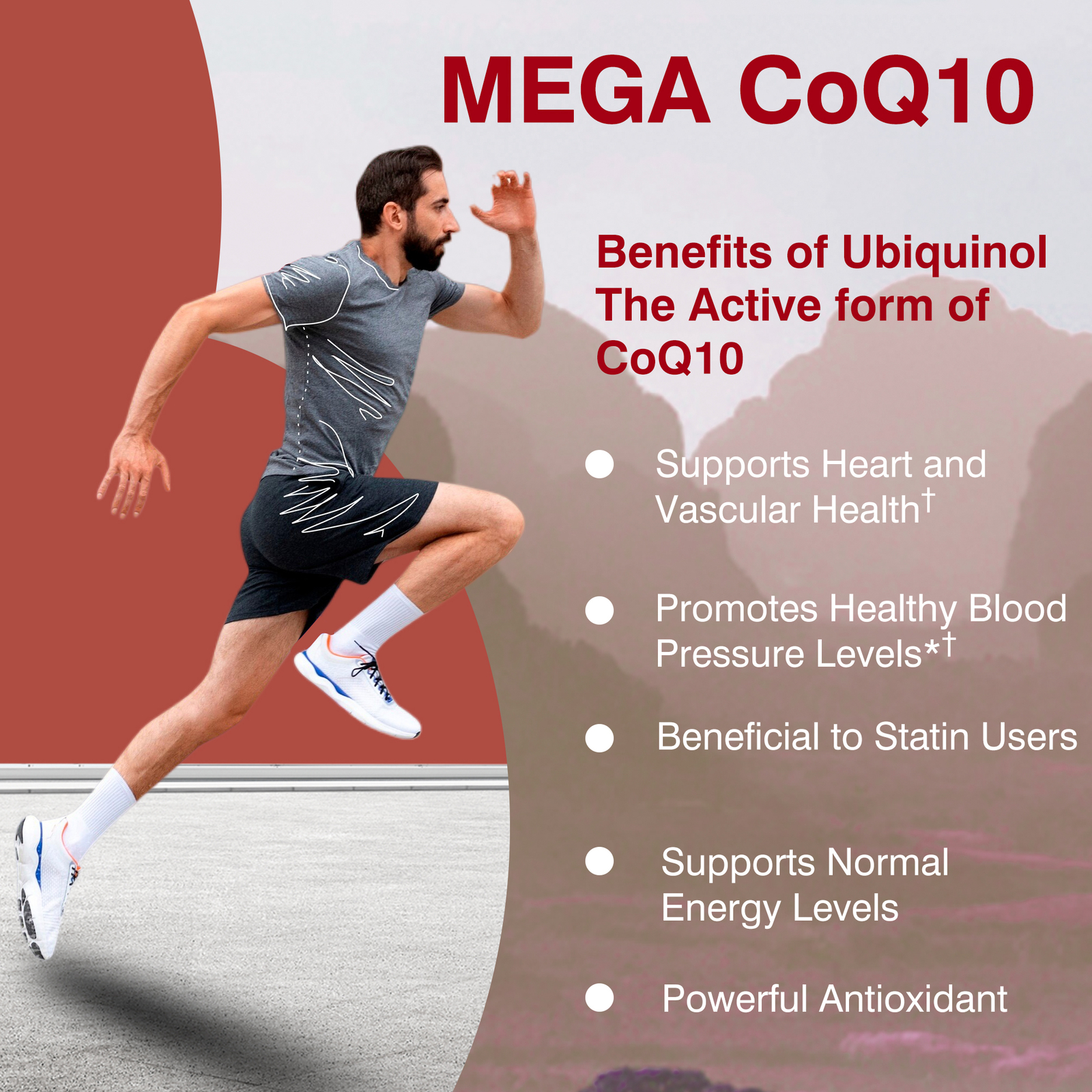 Ubiquinol CoQ10 – Powerful Antioxidant, Heart & Vascular Health, High Absorption
