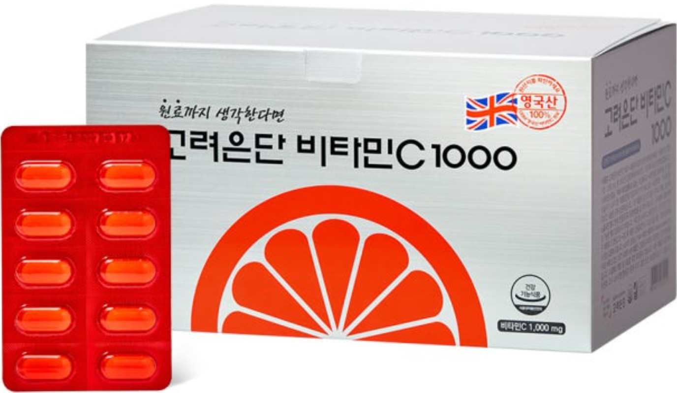 KOREAEUNDAN Vitamin C 1000 600 Tablets DSM UK Ingredient Immune Support Korea