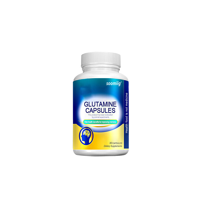 L-Glutamine 30/60/120 Capsules – Improves memory and neural endurance