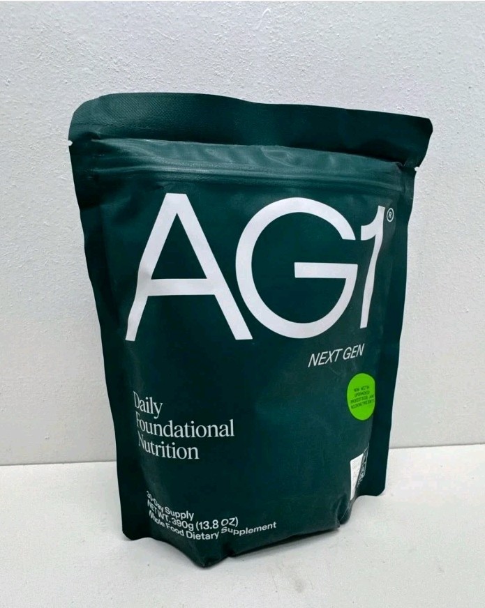 AG1 Athletic Greens PowderPouch 12.7oz/360g 30 Day Supply 1 Bag 07/2026