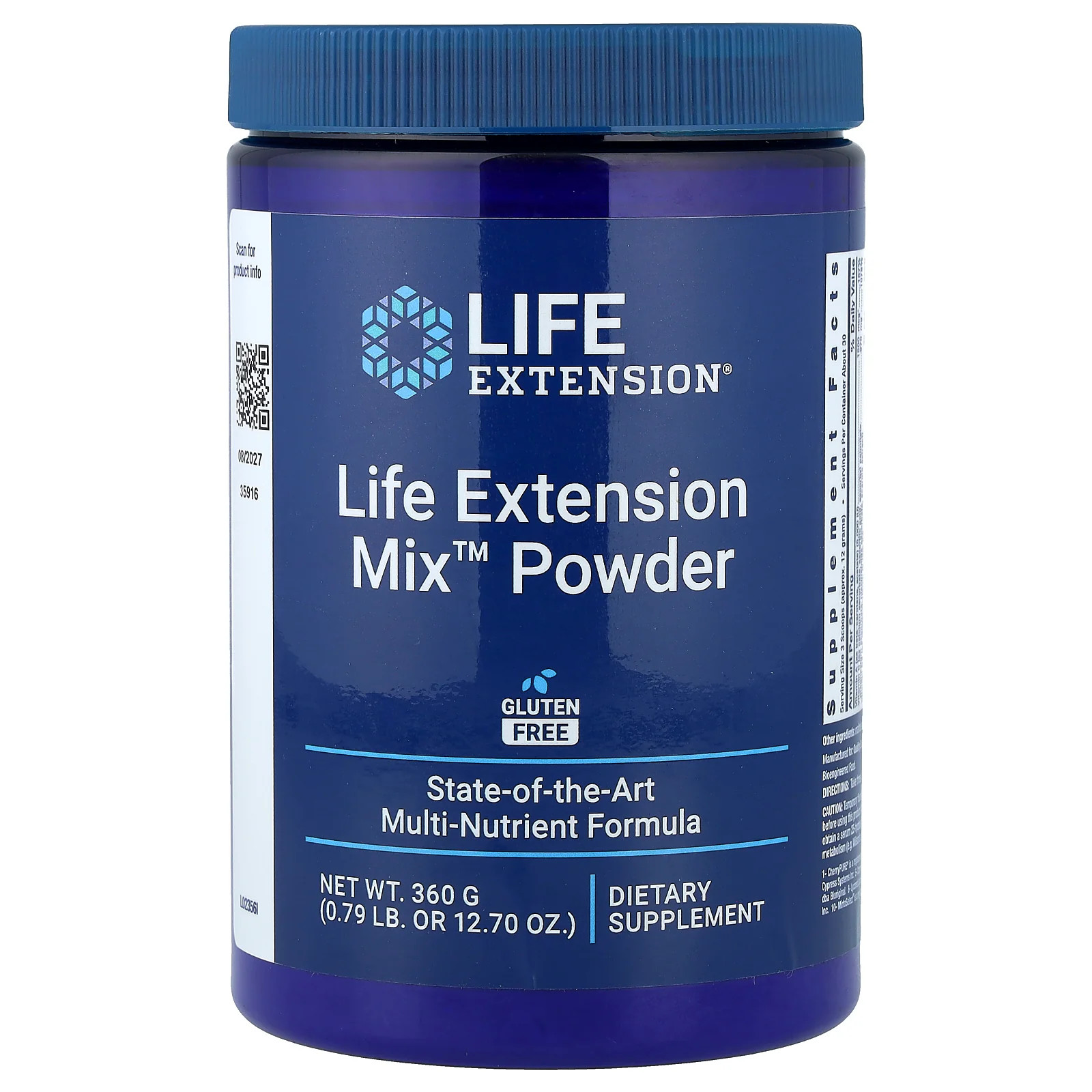 2 X Life Extension, Mix� Powder, 0.79 lbs (360 g)