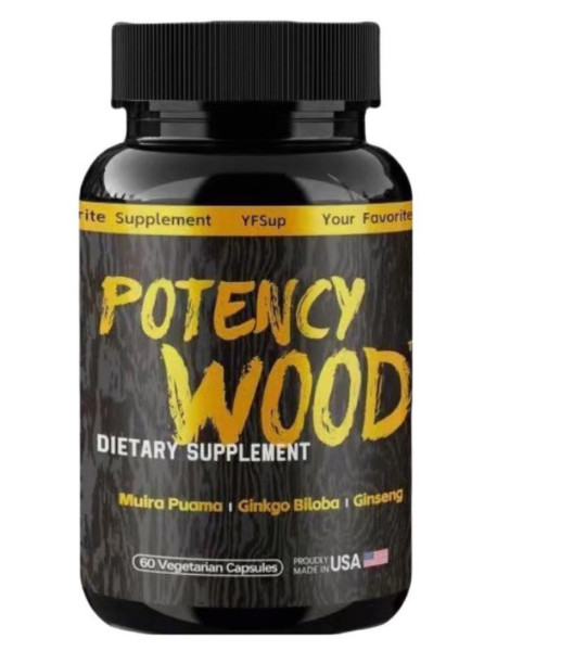 Herbal Pure Formula Natural Supplement Capsules Potency Wood Capsule 60pcs