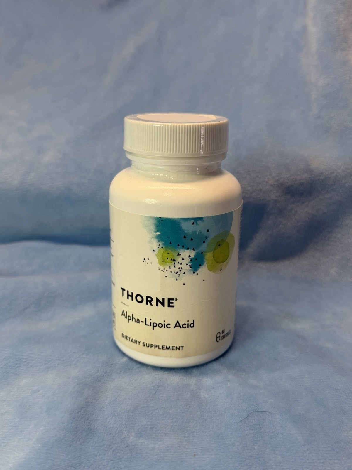 Thorne Alpha-Lipoic Acid 300mg – 60 Caps – New Sealed Bottle EXP 08/28