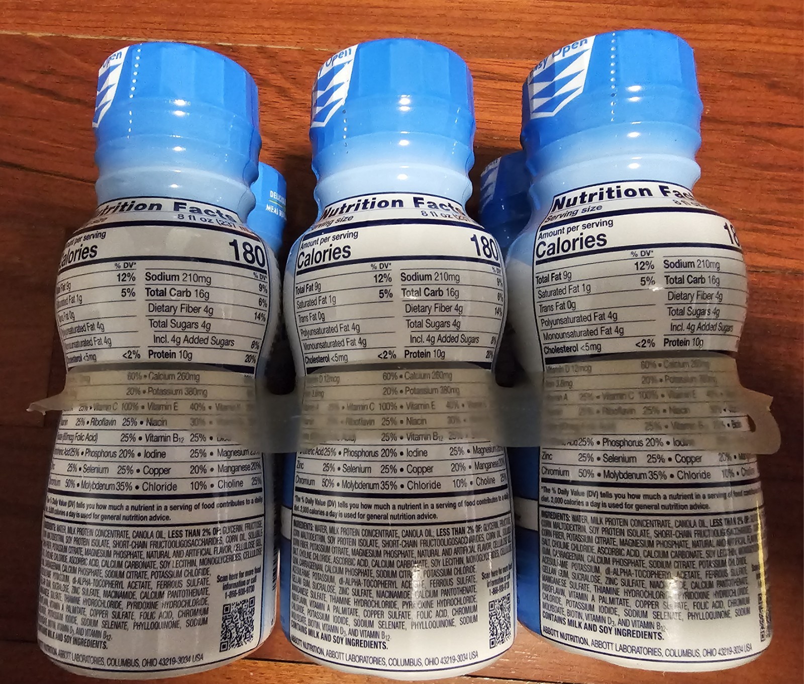 Glucerna Original Meal Replacement Shakes – Homemade Vanilla – 6 Pack (8 fl oz)