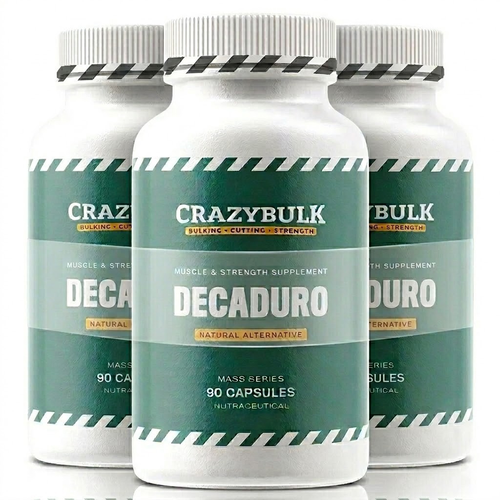 CrazyBulk MUSCLE & STRENGTH Supplement 90 Capsules, Free & Fast Ship – Pack of 3