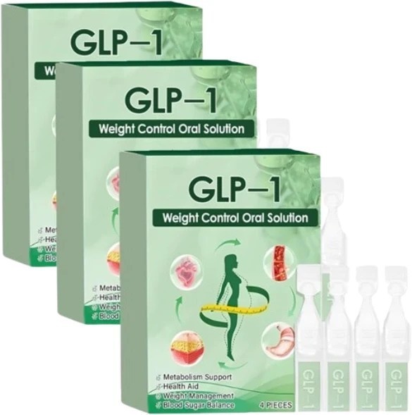 GPL-1, 3PCS Weight Loss Drops – Natural Metabolism Booste（12pcs）