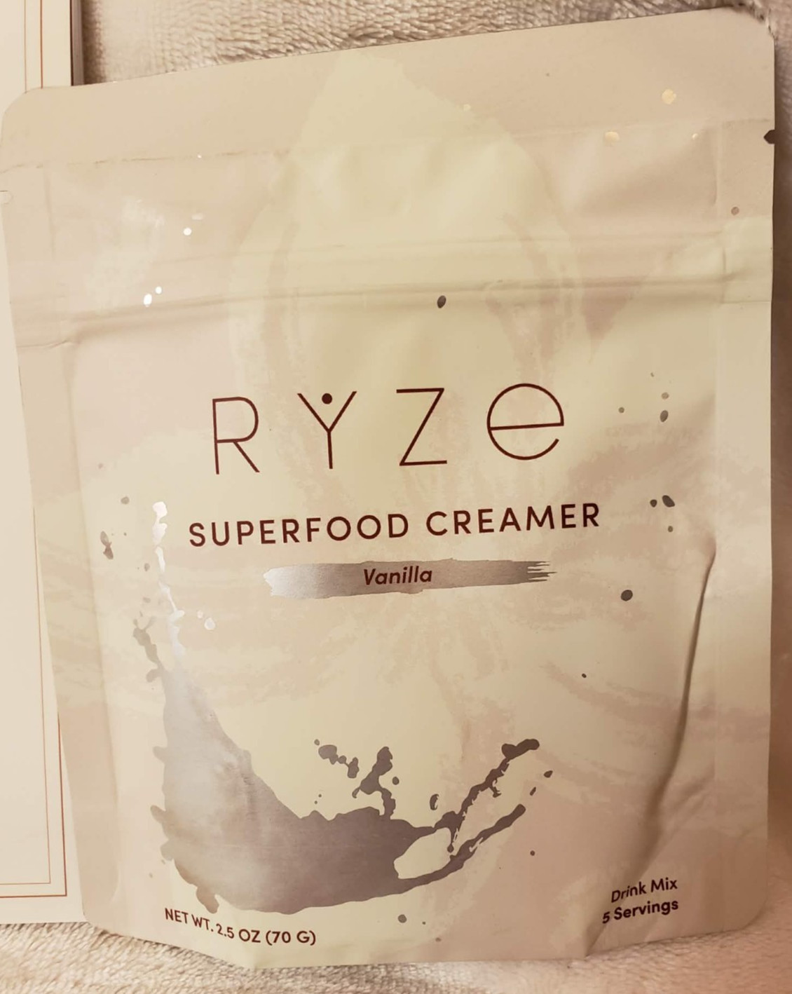 NEW Beautiful RYZE ~ Superfood Mindful Affirmations Book & Travel Vanilla Cream