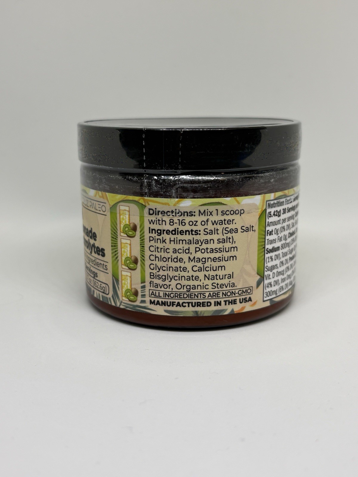 Santa Cruz Paleo Kiwi Lemonade Electrolytes Powder Non-GMO 5.7 oz Lot of 3