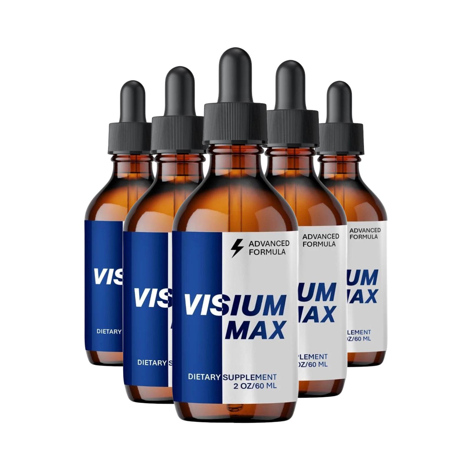 (5-Pack) Visium Max Drops -VisiumMax Liquid Drops Supports Healthy Vision