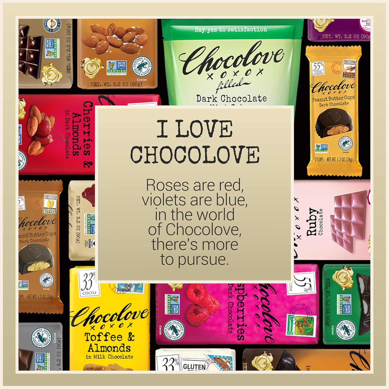 Creamy Milk Chocolate Bars | 33% Cocoa | Crafted with Silky Premium Chocolate |