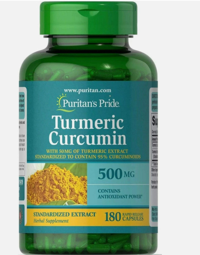 meric Curcumin 500 Mg-180 Capsules