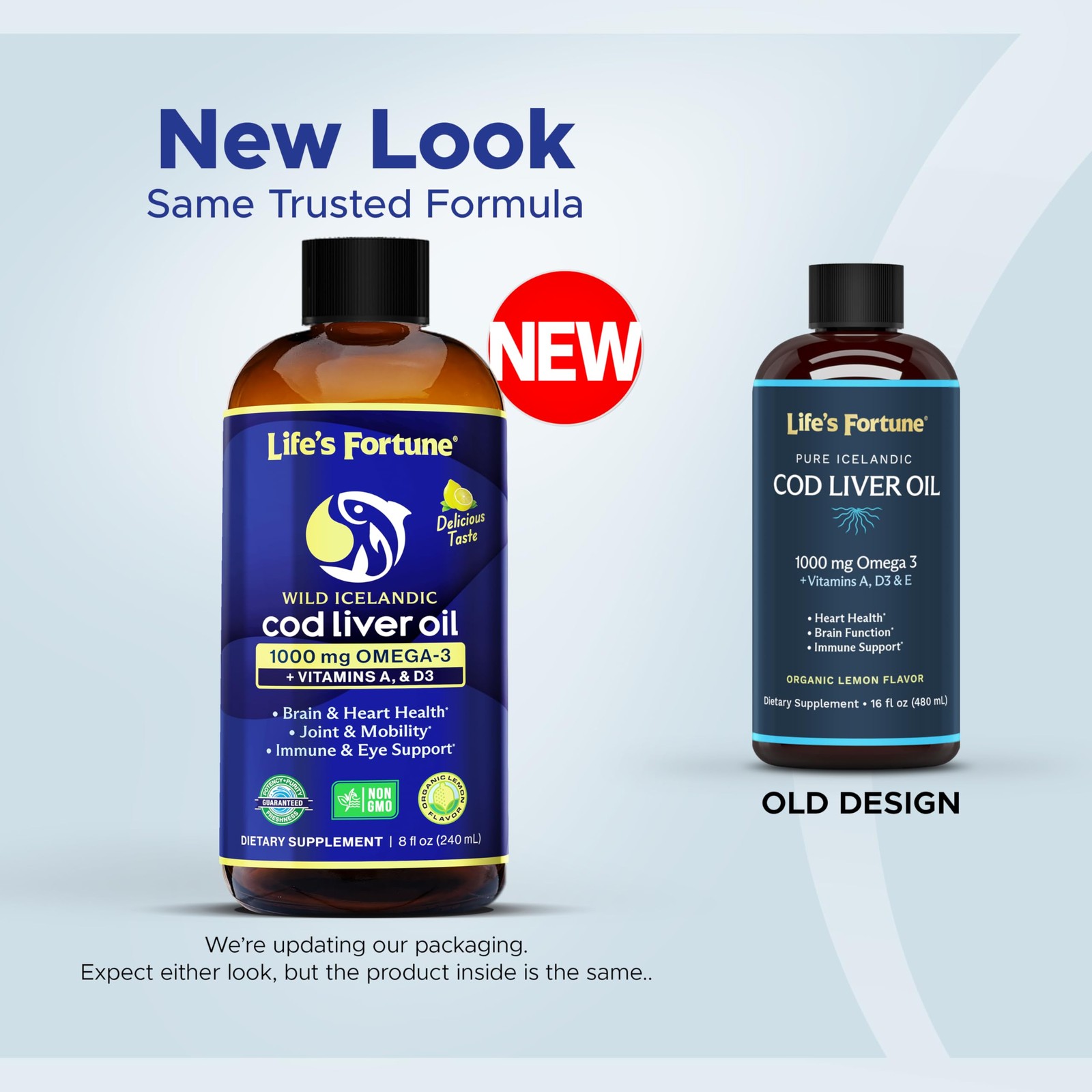 Life’S Fortune Lifes Fortune Cod Liver Oil Liquid Lemon Flavor Organic