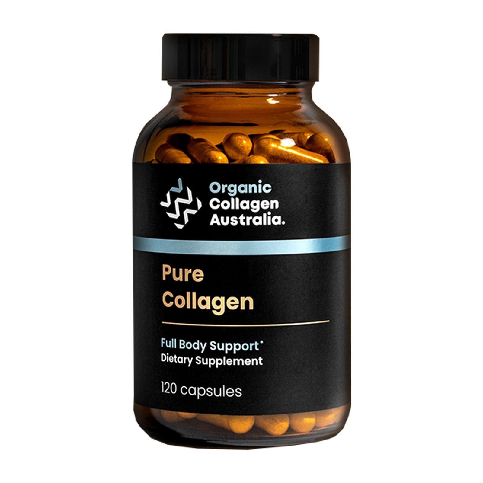 Organic Collagen Australia Pure Hydrolyzed Collagen Capsules – Bioavailable for
