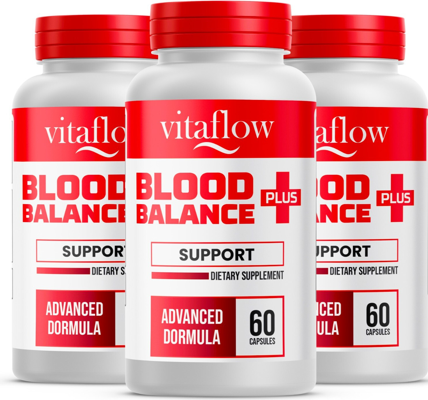 VitaFlow Blood Balance, Max Strength Supplement, Vita Flow Capsules (3 Pack)