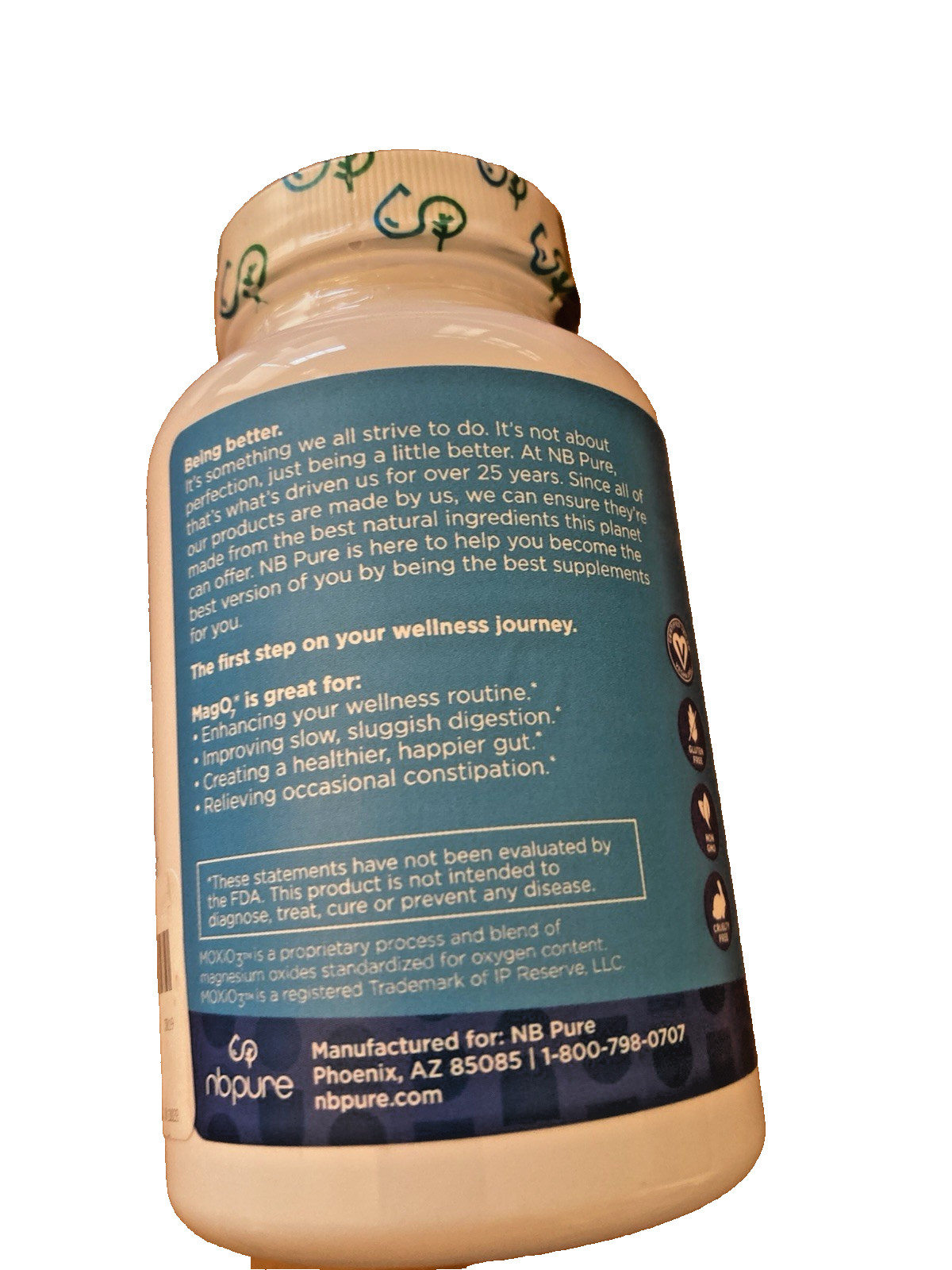 SEALED NBPURE MAGO7 DIGESTIVE CLEANSE & DETOX & OCCASIONAL CONSTIPATION.90 CAPS