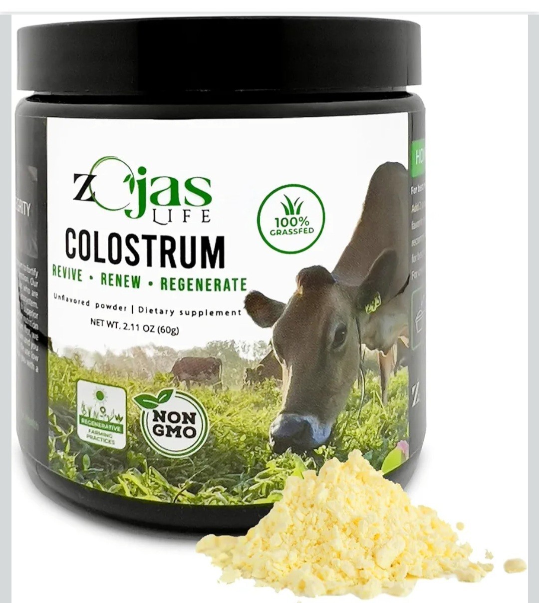 Zojas Life Colostrum Power ,Dietary Supplement