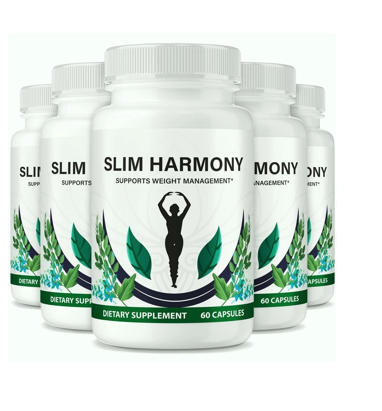 (5 Pack) Slim Harmony for Weight loss , SlimHarmony Advanced Fat Burning Capsule