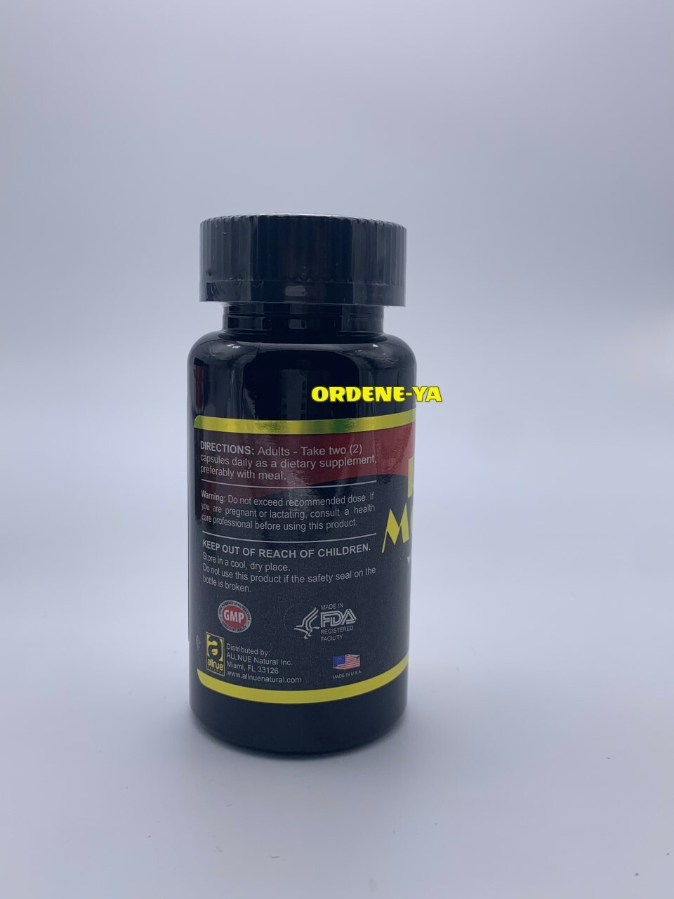 3 Moringa With Graviola 1000 mg for Health and Energy 180 caps Control Slim