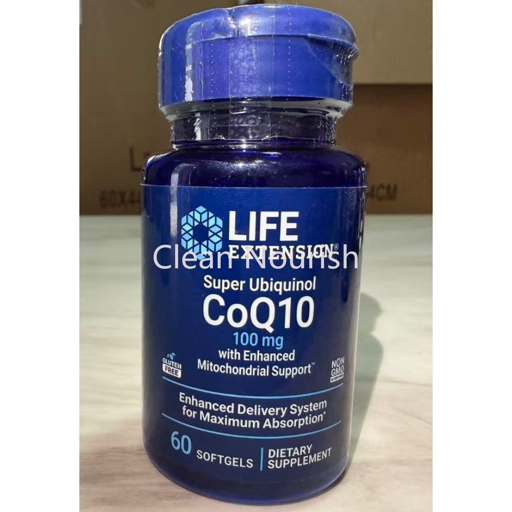 Life Extension Super Ubiquinol CoQ10, Enhanced Mitochondrial Support 60 Softgels