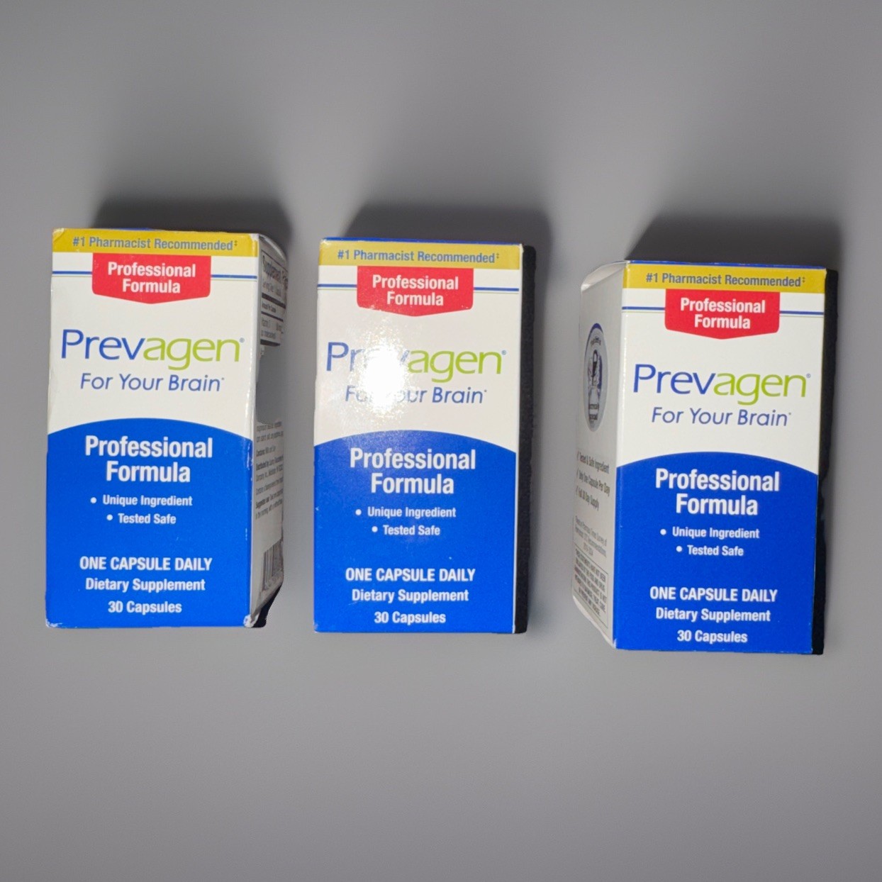 (3)~Prevagen Professional Formula 40mg 4x Strength 30 Count ~90 Capsules