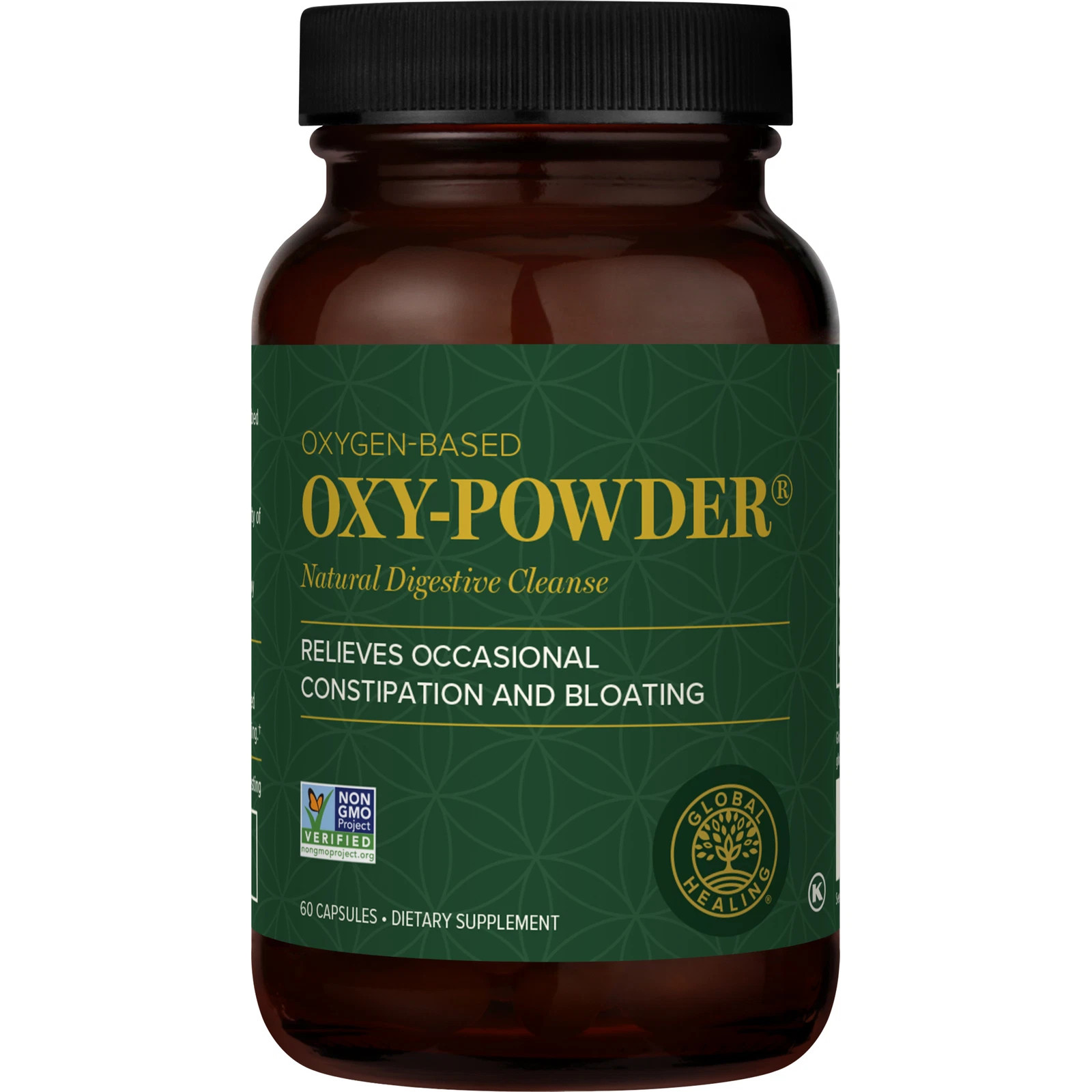 Oxy Powder Colon Cleanse & Natural Detox Pills For Constipation Relief – 60 Ct.