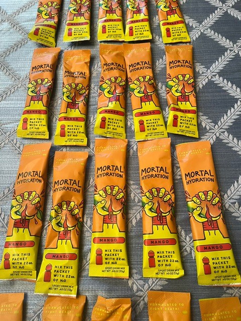 Mortal Hydration Packets – Mango Flavor (Lot of 25)