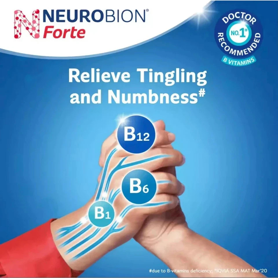 Neurobion Forte Vitamin B complex – 30 tablets ( X 2 )