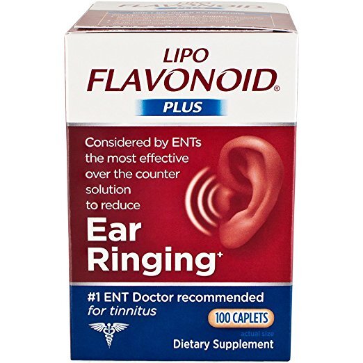 2 Pack Lipo Flavonoid Plus Ear Health Caplets For Ear Ringing 100 Count Each