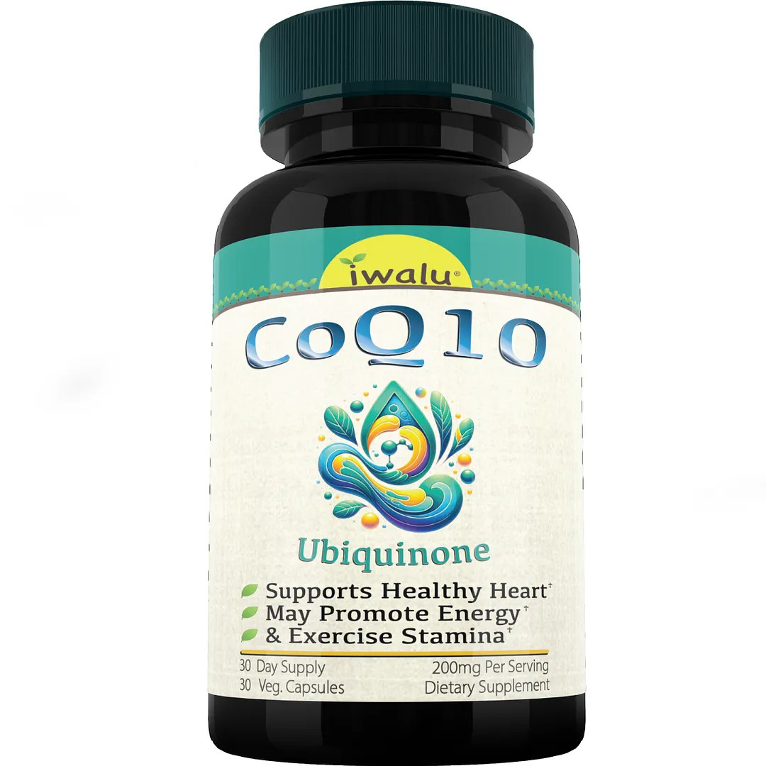 Coenzyme Q10 Liquid | Best Supplement Capsule Pill Men Women FREE SHIP