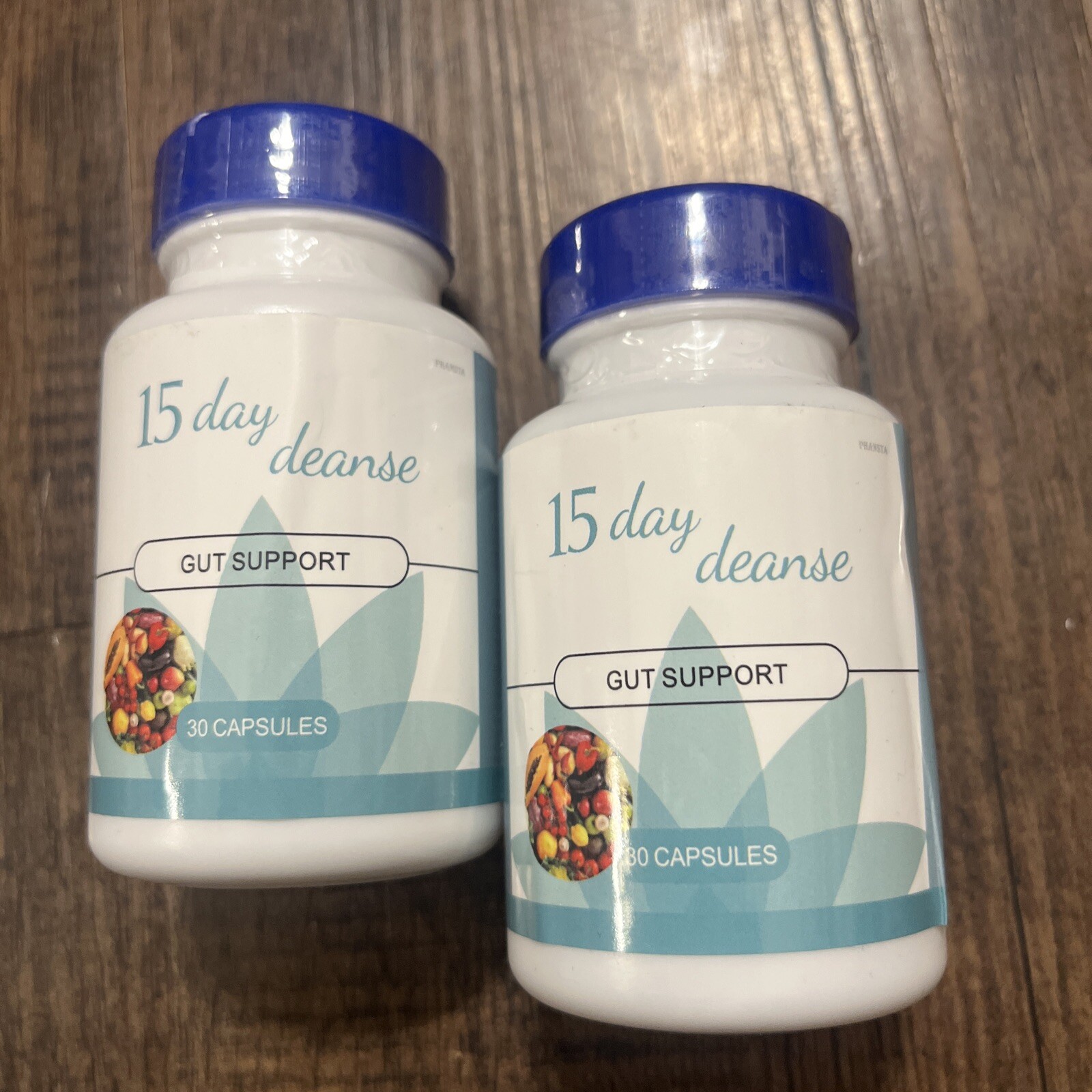 Gut & Colon Support 15-Day Cleanse and Detox 30 Capsules Non-GMO Lot Of 2
