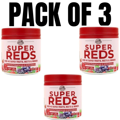 Country Farms Super Reds – Mixed Berry – 200 g – Pack of 3