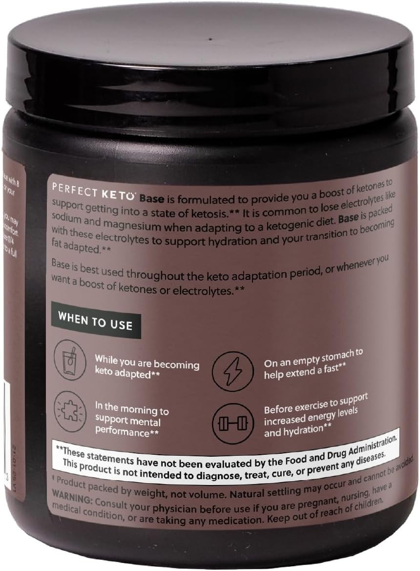 Delicious Chocolate Exogenous Ketones Powder for Fast Weight Loss & Energy