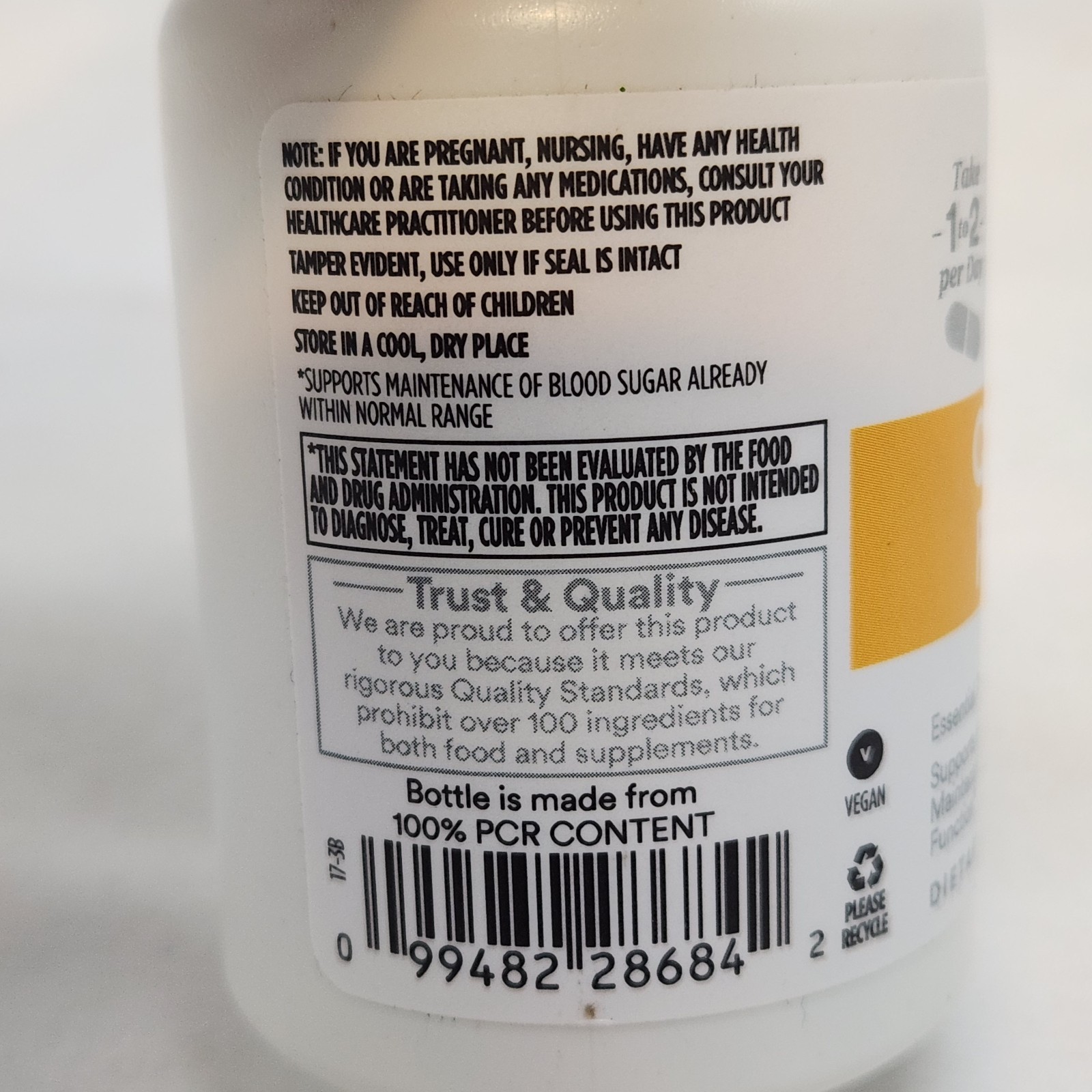 365 Whole Foods Market Chromium Picolinate 200mcg 100 Caps Lot Of 2 Exp. 01/28