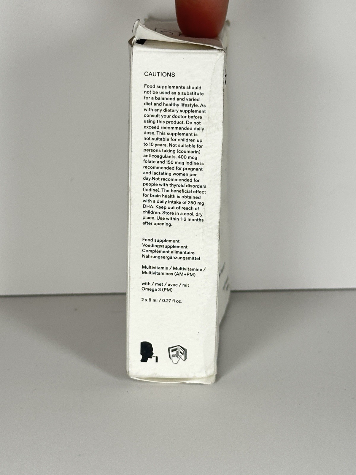THE CORE AM+PM – The Essentials Supplement Spray – New – Expiration 12/2025