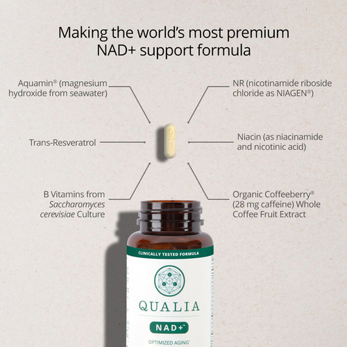 QUALIA Bestseller Bundle | Qualia Mind® 2.0 | Qualia NAD+ | Qualia Senolytic