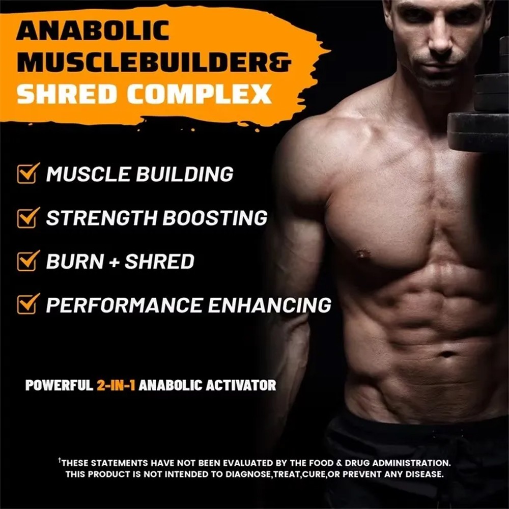Men Muscle Growth Capsules Improve Athletic Performance Promote Muscle Growth