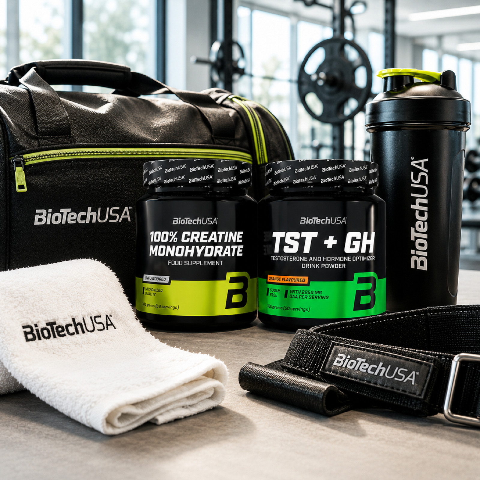 CREATINE MONOHYDRATE + TST+GH – Training Performance Sport Muscle Mass Strength