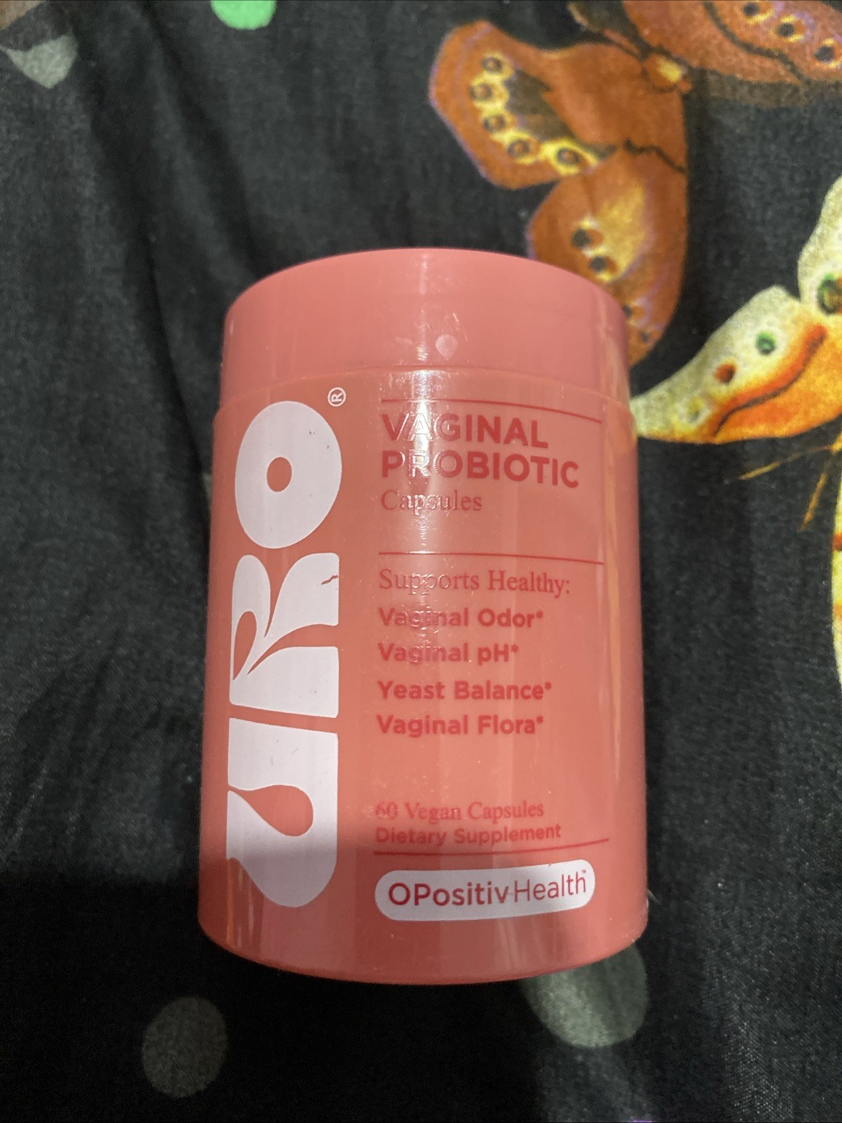 O Positiv URO pH Balance Vaginal Probiotics, 60 Capsules