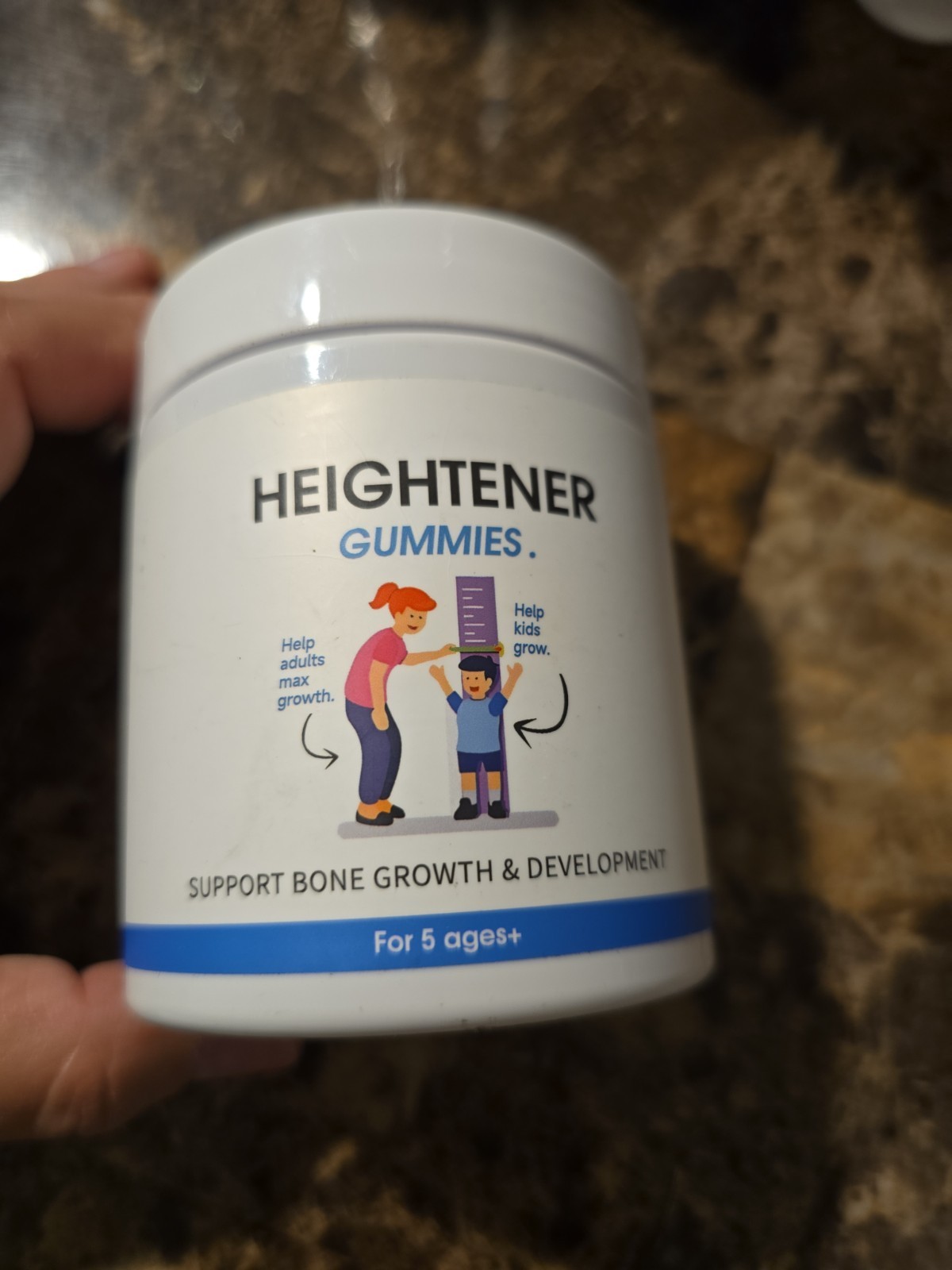 Heightener Gummies Natural Height Growth Supplement Kids Teens Adult (C063)