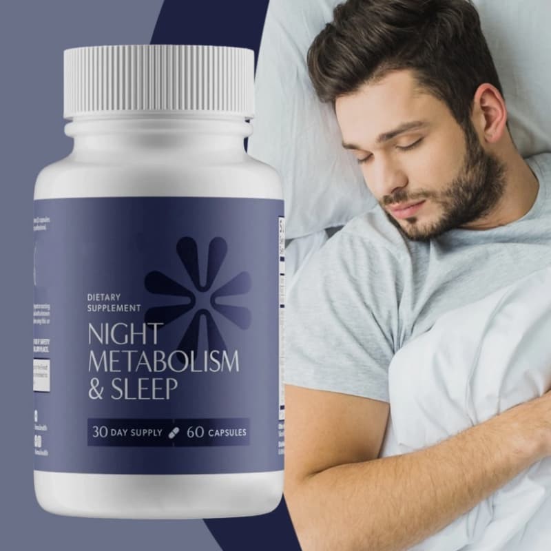 With A Fat-burning Metabolism & Sleep Night Metabolism 60 Capsules Night Bioma