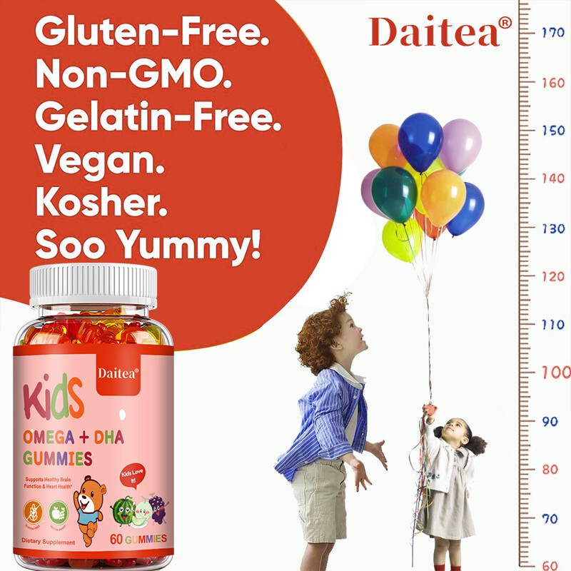 Children’s Omega + DHA Gummies – Enhance Concentration -Improve Memory