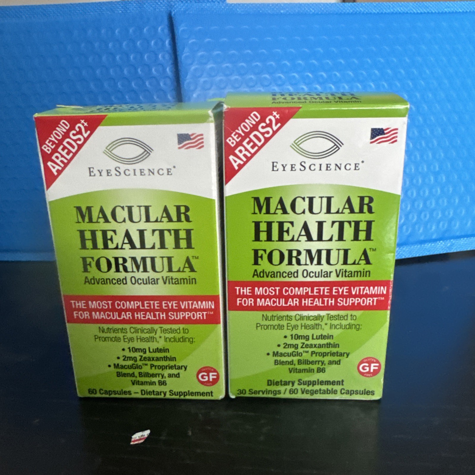 2x EyeScience® Macular Health Formula 60×2= 120 CT Ocular Vitamin 1/27