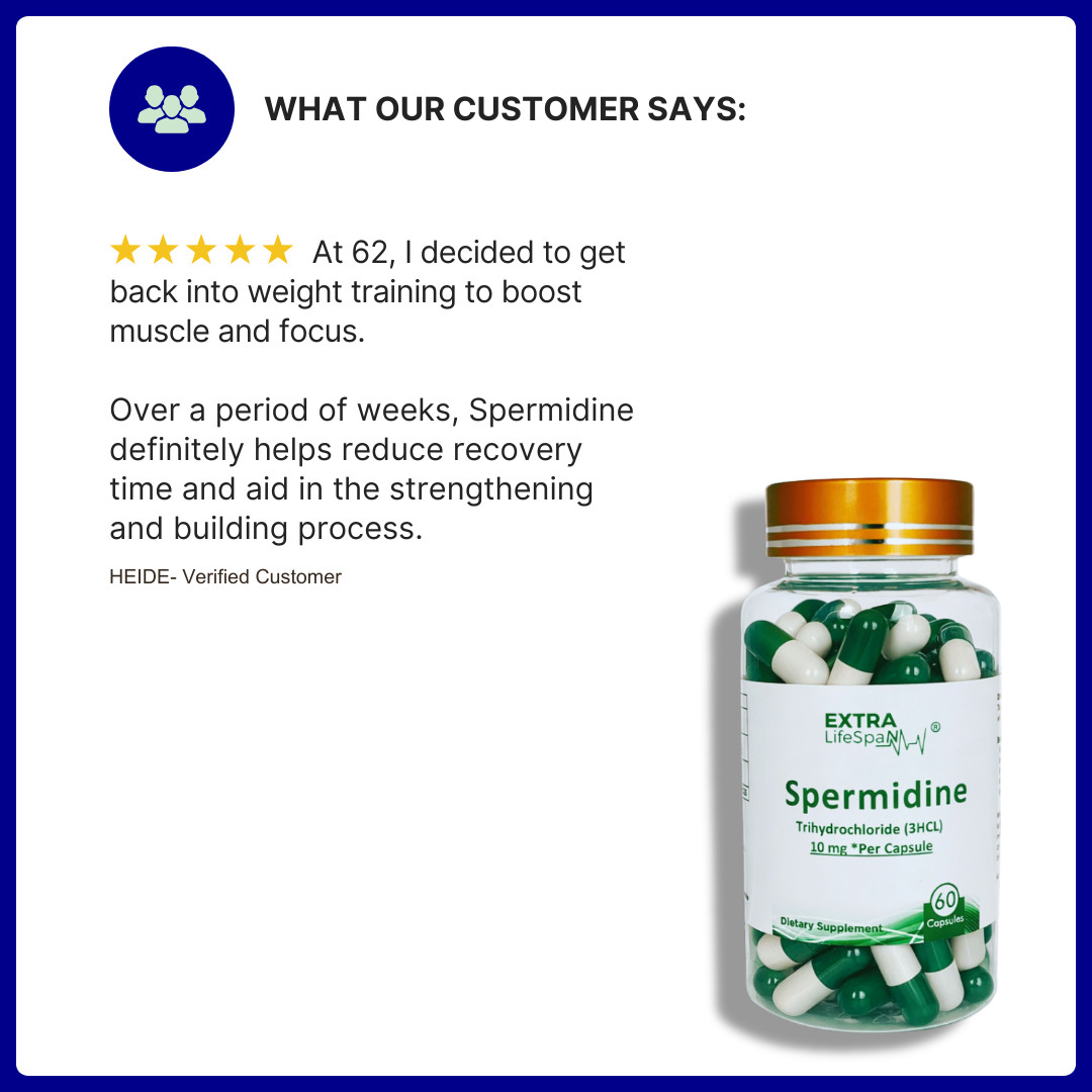Spermidine Resveratrol Australia 60 Capsule Autophagy Anti Aging Supplements